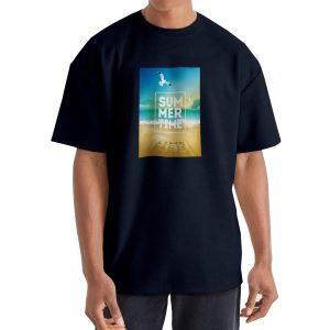 تی شرت اورسایز آستین کوتاه نوزده نودیک